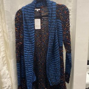 Multi color sweater jkt